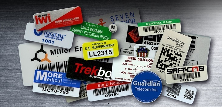 Aluminum Asset Tags