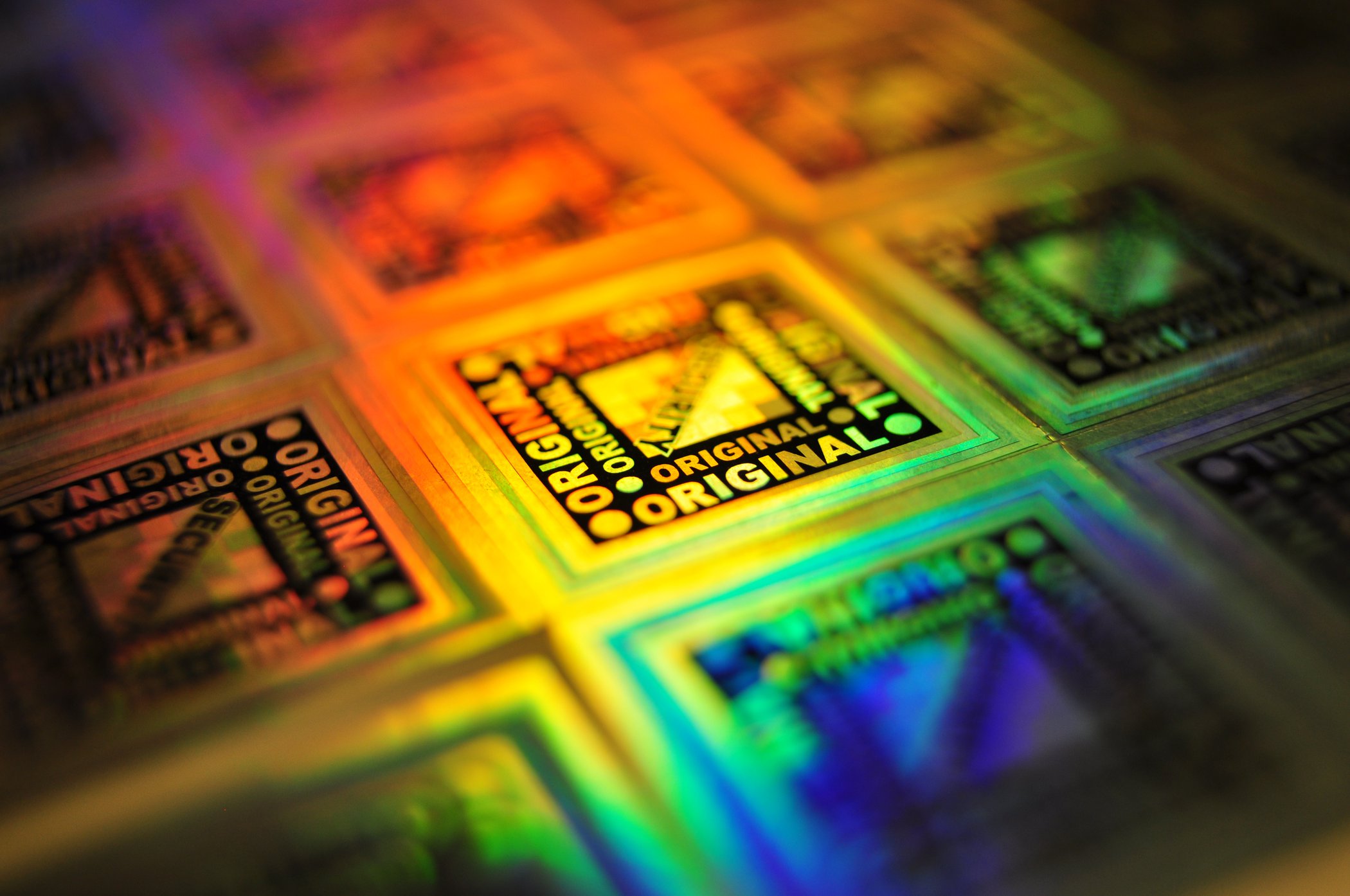 Holograms Stickers & Labels